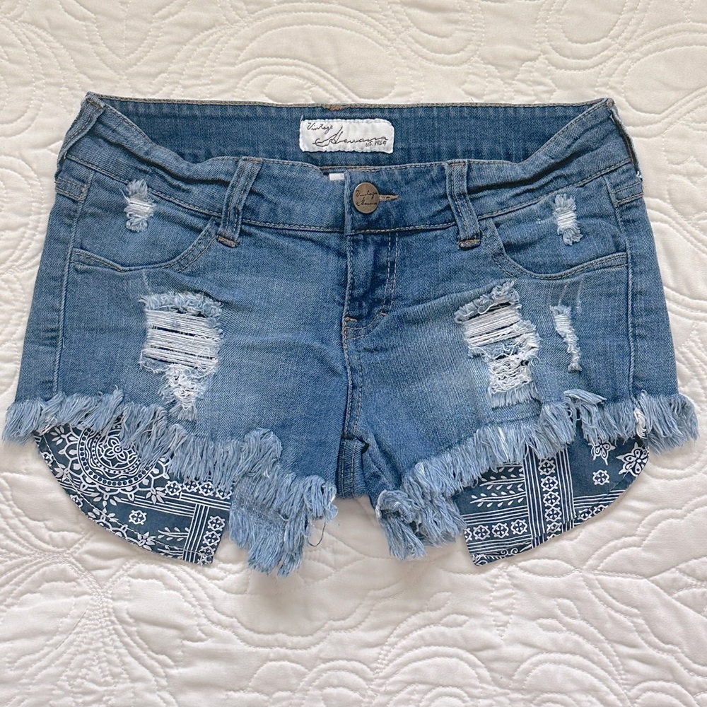 Vintage Havana Cutoff Jean Shorts